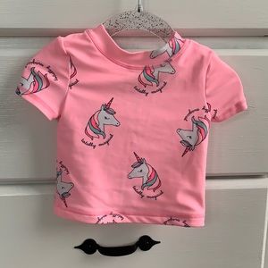 Unicorn bathing suit